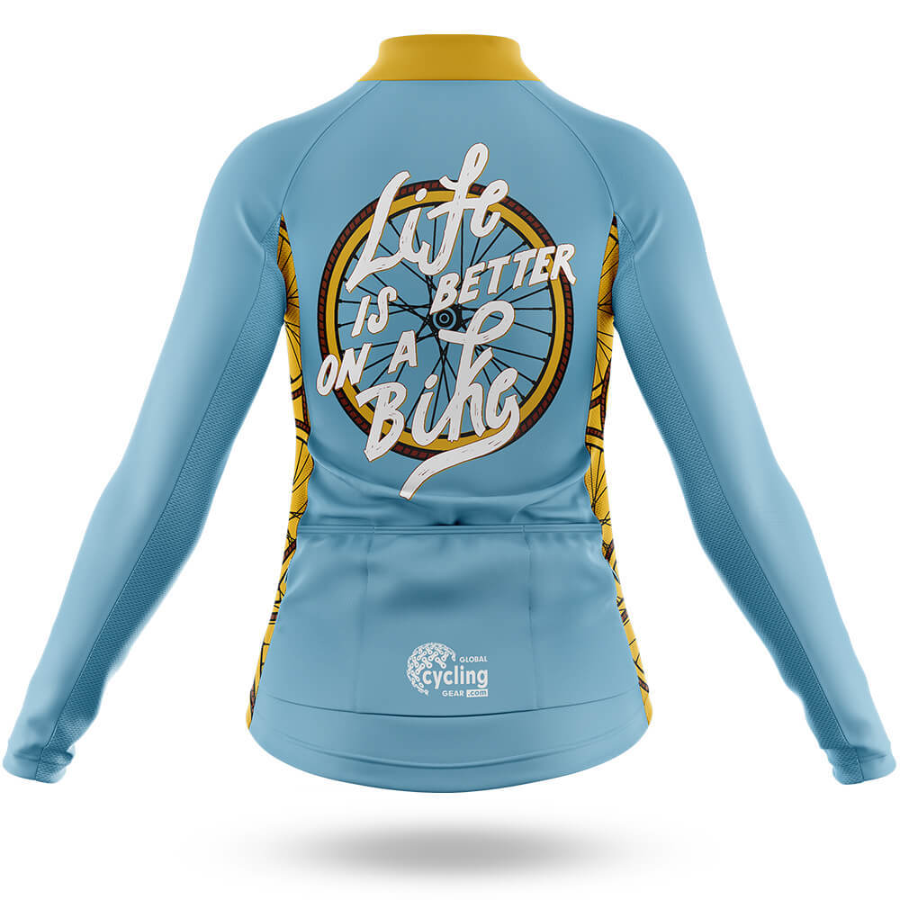 Life Is Better On A Bike V2 - Women's Cycling Kit