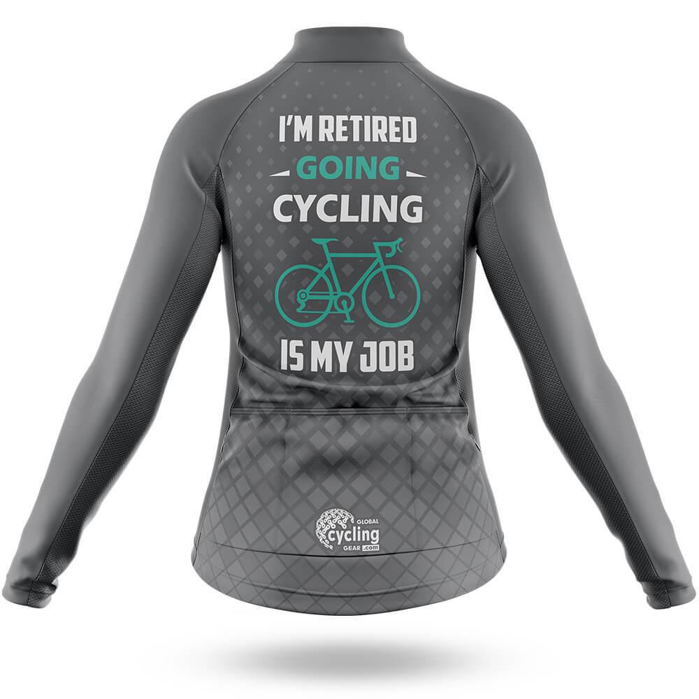 Cycling Is My Job V4 - Women's Cycling Kit