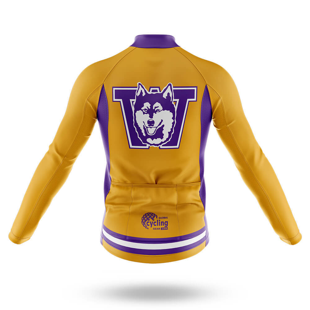 Retro Washington Huskies - Men's Cycling Kit