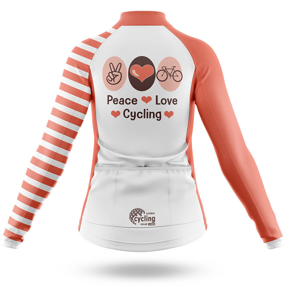 Peace Love Cycling - Women's Cycling Kit