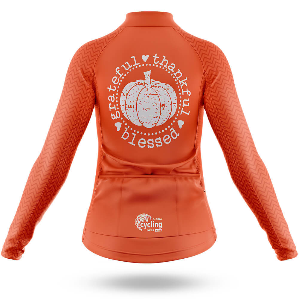 Thanksgiving Pumpkin - Women's Cycling Kit