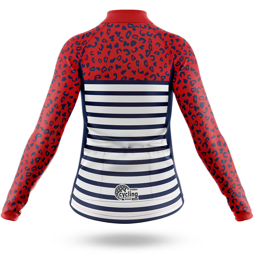 Striped Leopard - Women's Cycling Kit