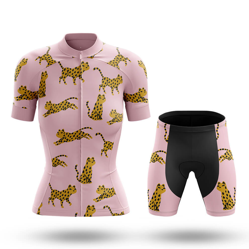 Pink Leopard - Women's Cycling Kit