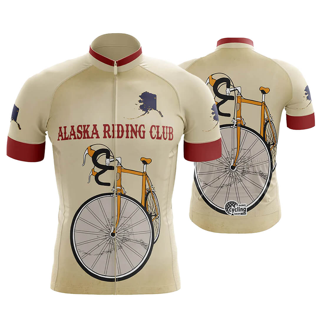 Alaska Cycling Jersey for Men