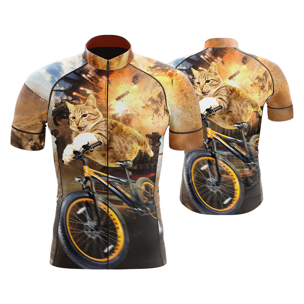 Cat Cycling Jersey for Men