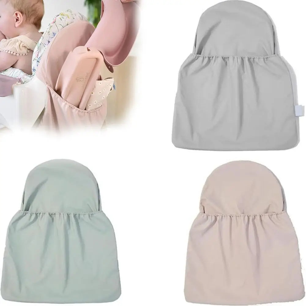 Portable Highchair Handy Pocket Pouch Infant Baby High Foot Dining Chair Cover PU Dining Chair Back Storage Bag Baby Dinning Ch
