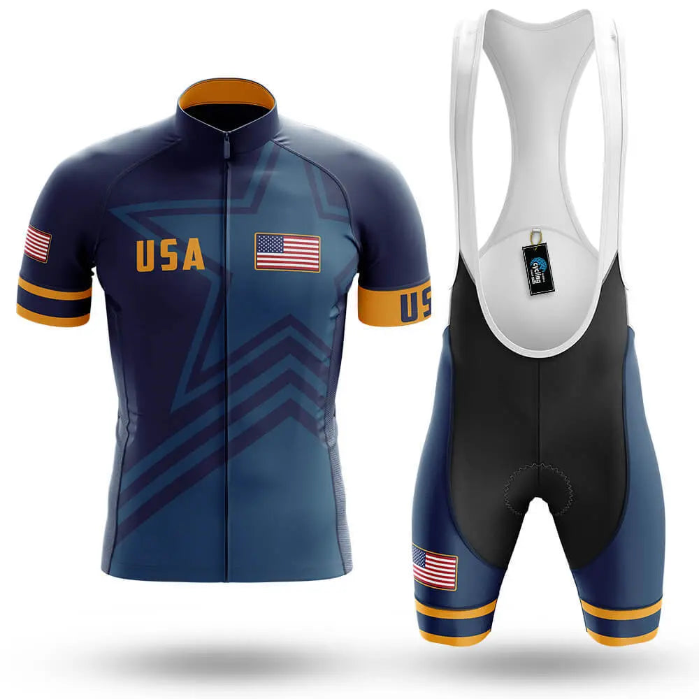USA S5 Navy - Men's Cycling Kit