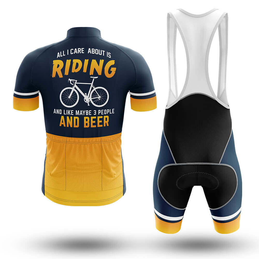 All I Care About Is Riding - Men's Cycling Kit