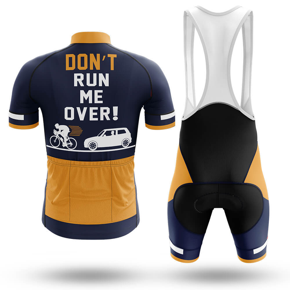 Don't Run Me Over V2 - Safety Men's Cycling Kit