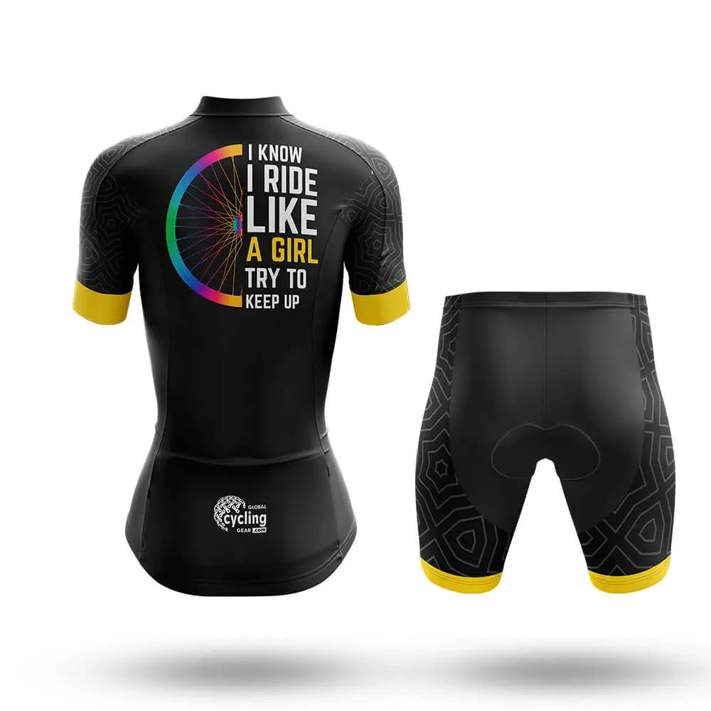 Like A Girl V2 - Women's Cycling Kit