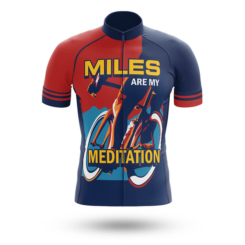 Miles Are My Meditation - Men's Cycling Kit