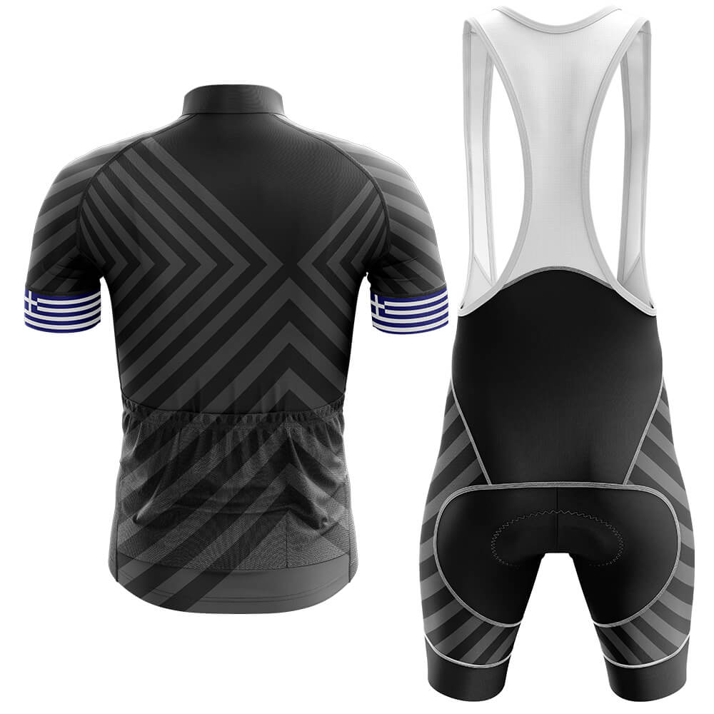 Greece V13 - Black - Men's Cycling Kit