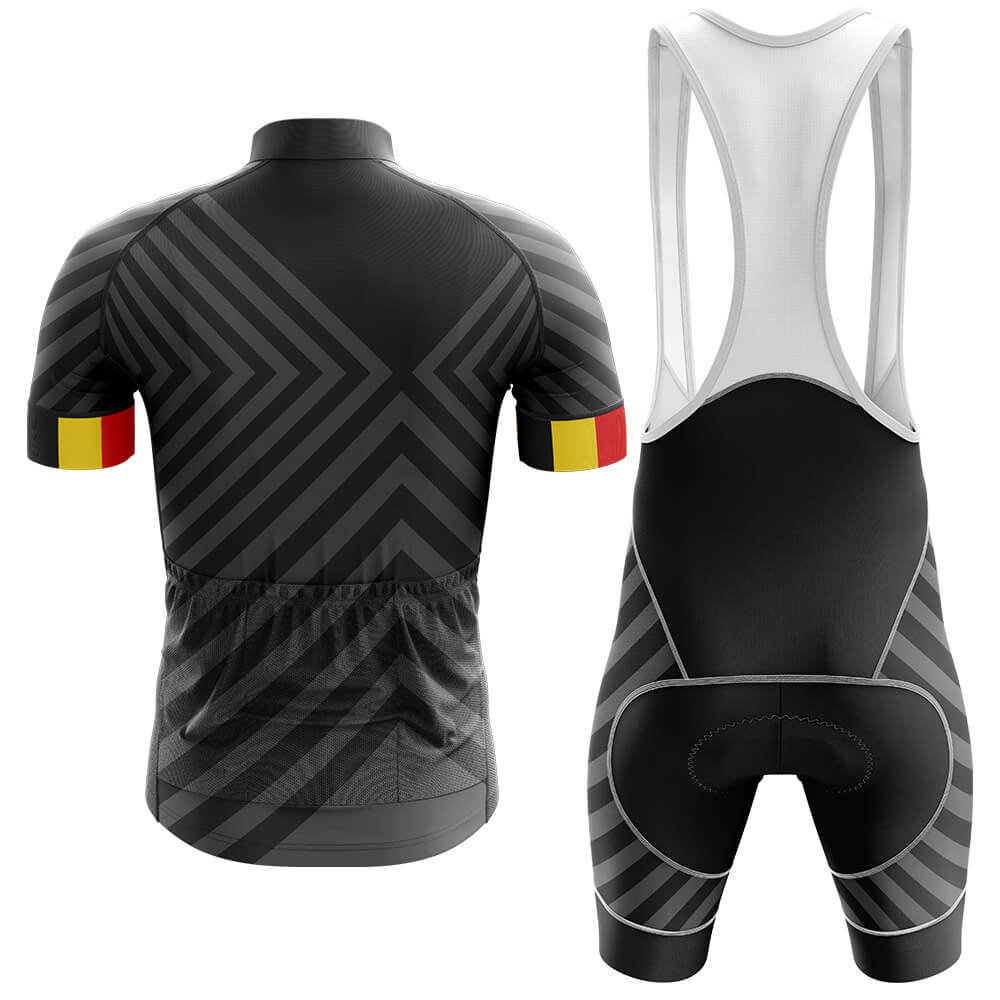 Belgium V13 - Black - Men's Cycling Kit