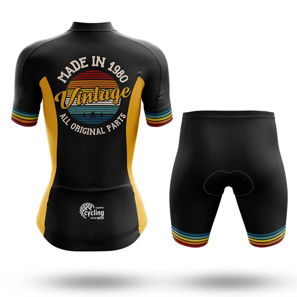Retro Custom Year Vintage - Women's Cycling Kit