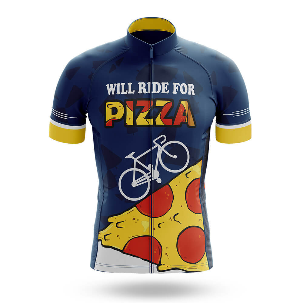 Will Ride For Pizza - Men's Cycling Kit