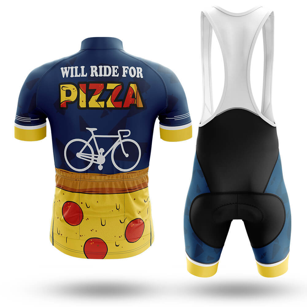 Will Ride For Pizza - Men's Cycling Kit