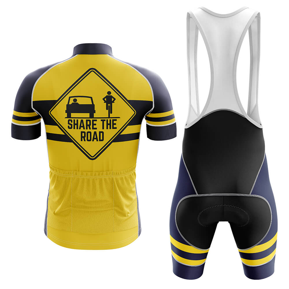 Share The Road - Safety Men's Cycling Kit