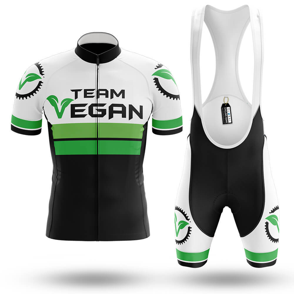 Team Vegan Premium Cycling Jersey - Men's Cycling Kit